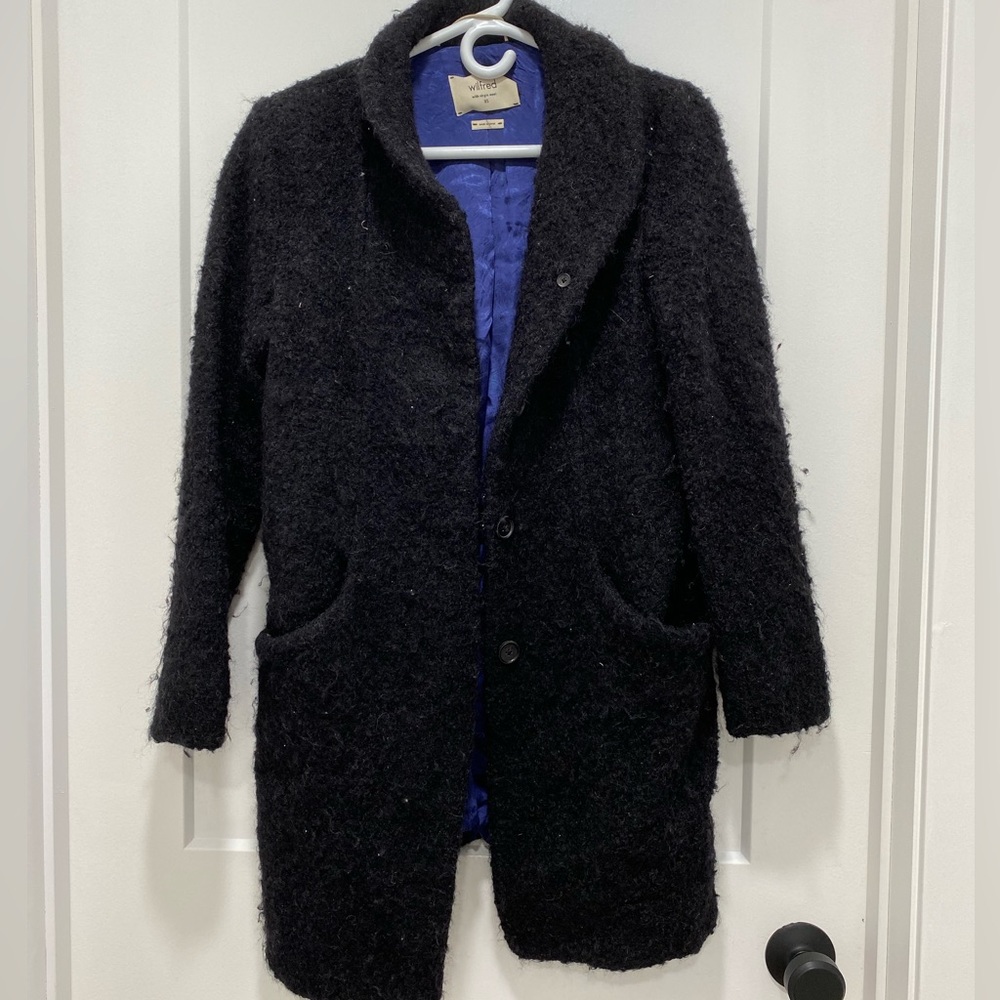 Aritzia Wilfred Wool Coat XS